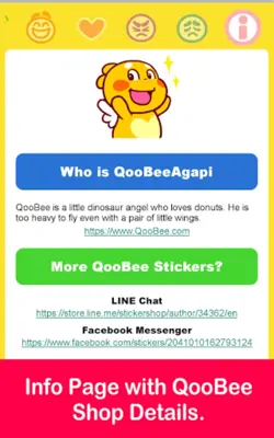 Qoobee Agapi Stickers for WhatsApp android App screenshot 0